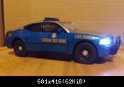 1-32 Georgia State Patrol charger with leds (3)