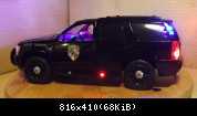 1-24 Maryland State Police tahoe with leds and reflective decals (6)