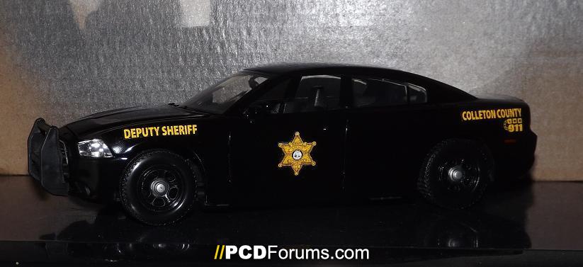 1-24 Colleton County Sheriff SC with reflective decals (2)