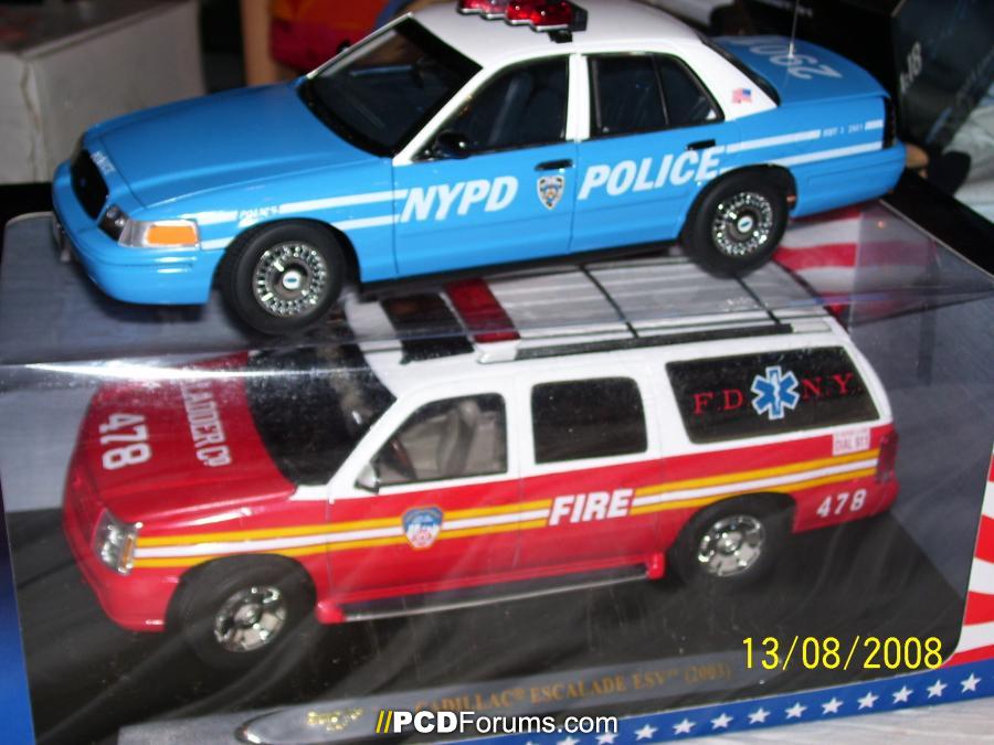 1:18 AA Crown NYPD and Esc FDNY