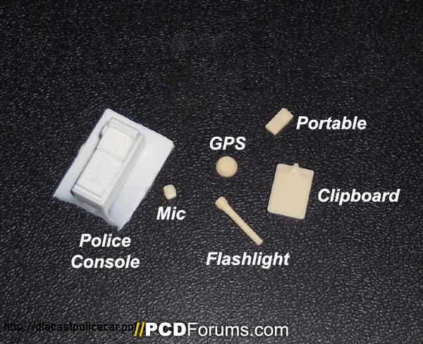 1/24th Scale Resin Parts