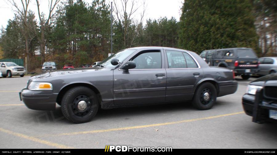 OPP Unmarked Crown Victoria