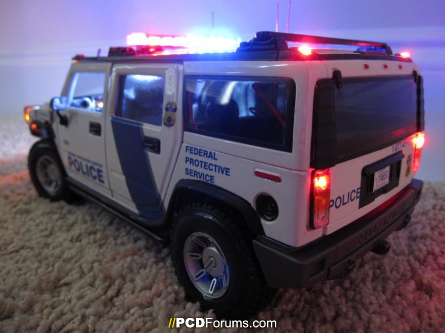 Hummer FPS 1:18 - Lighting