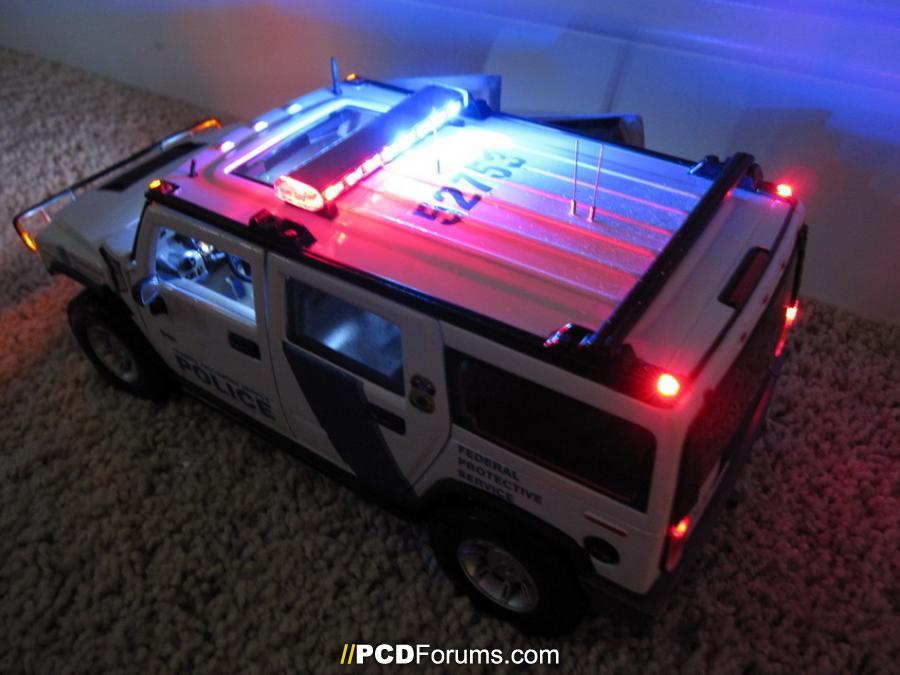 Hummer FPS 1:18 - Lighting