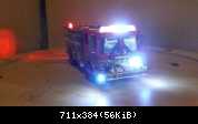 1-64 Fire Truck Willow Springs, Il CODE3 with leds Prep (18)