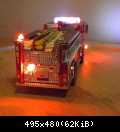 1-64 Fire Truck Willow Springs, Il CODE3 with leds Prep (20)