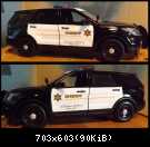 1-24 scale L.A.County Sheriff ford explorer (2)