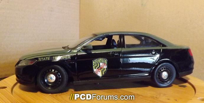 1-24 Maryland State Police with leds and reflective decals (11)