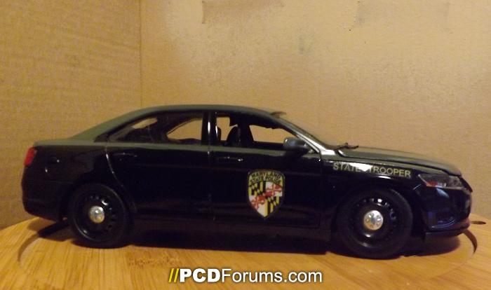 1-24 Maryland State Police with leds and reflective decals (9)