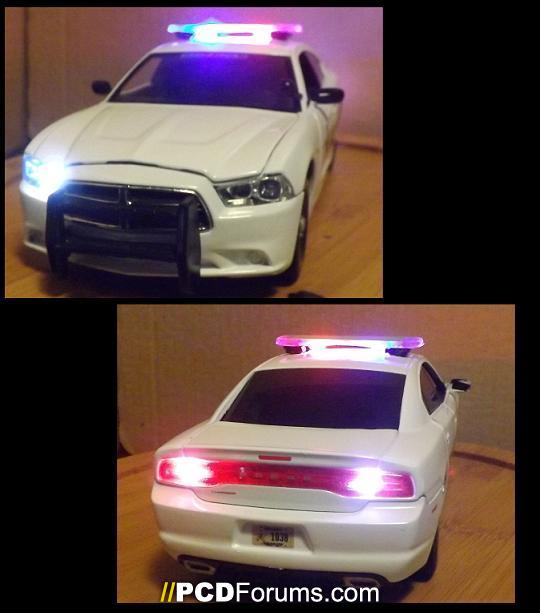 1-24 Indiana Sheriff white charger with leds (4)