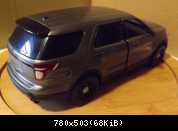 1-24 scale Grey Unmarked 2015 ford utility (8)